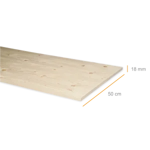 Vuren Timmerpaneel TIMMERON® 18mm 50x200cm